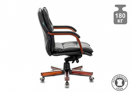 Фото Кресло Бюрократ T-9927WALNUT-LOW с низкой спинкой 3