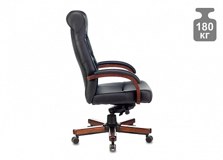 Фото Кресла руководителя T-9928WALNUT мультиблок, кожа/орех 3
