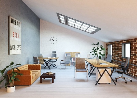 Фото Столы офисные рабочие LOFT | ЛОФТ 5